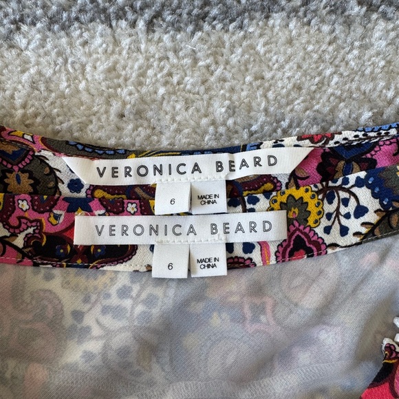 Veronica Beard Colorful Paisley Blouse - Picture 7 of 15